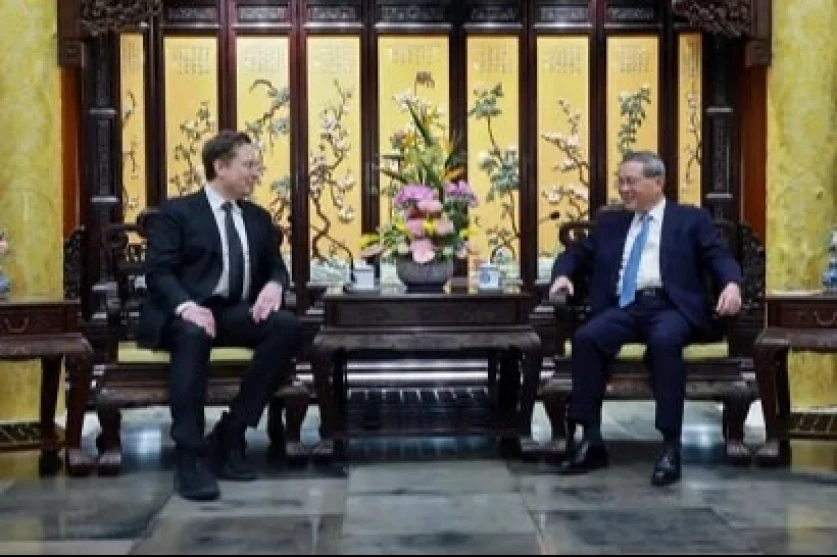 Իլոն Մասկը Պեկինում հանդիպել է Չինաստանի վարչապետի հետ