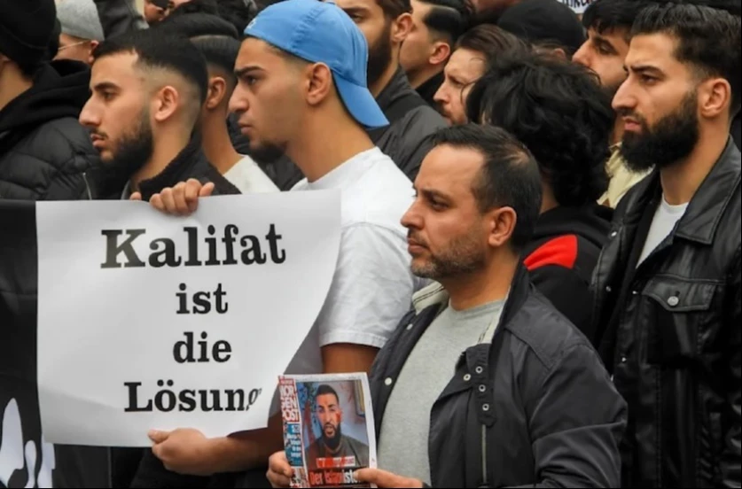 Համբուրգում տեղի է ունեցել իսլամիստների ցույց, որոնք պահանջել են խալիֆայություն ստեղծել