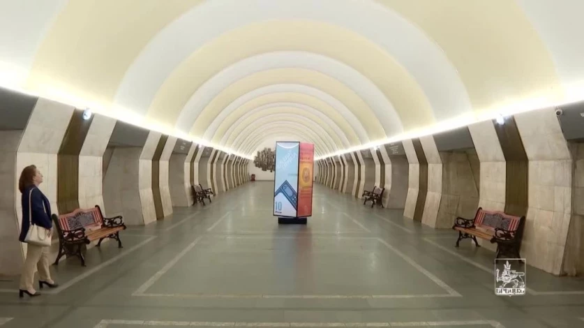 ՏԵՍԱՆՅՈՒԹ. Արդիականացվել է մետրոյի «Երիտասարդական» կայարանի արտաքին և ներքին լուսավորության համակարգը