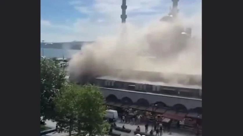 ՏԵՍԱՆՅՈՒԹ. Ստամբուլի ամենազբոսաշրջային վայրերից մեկում հրդեհ է բռնկվել