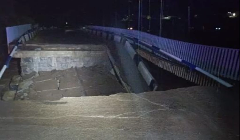 Լոռու մարզի Հոբարձի գյուղի կամուրջը փլուզվել է