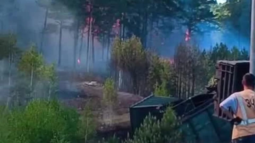 ՏԵՍԱՆՅՈՒԹ․ Ածուխով բեռնված 29 վագոն դուրս է եկել գծերից․ անտառում հրդեհ է բռնկվել․ ՌԴ