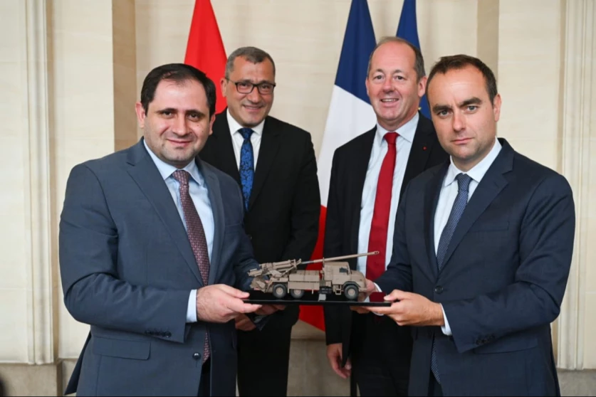 Հայաստանն ու Ֆրանսիան CAESAR թնդանոթների ձեռքբերման պայմանագիր են ստորագրել