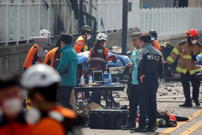 ՏԵՍԱՆՅՈՒԹ. Հարավային Կորեայում հրդեհի պատճառով 20 բանվոր է զոհվել