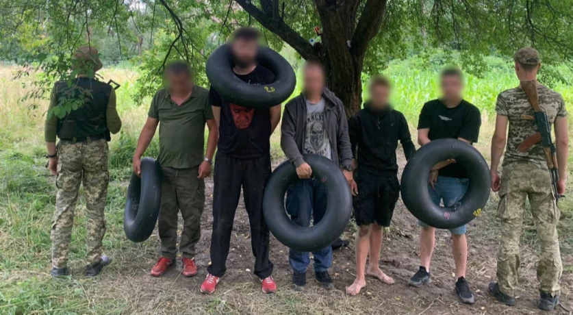 Ուկրաինայում ձերբակալել են 4 տղամարդու, որոնք փորձել են լողալով անցնել սահմանը