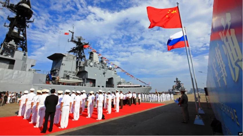 Չինաստանի և Ռուսաստանի ռազմածովային ուժերը համատեղ զորավարժություններ են սկսել