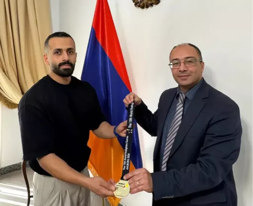 Իրանցի մարզիկն իր ոսկե մեդալը նվիրել է 44-օրյայում զոհված հայ ընկերոջ ընտանիքին