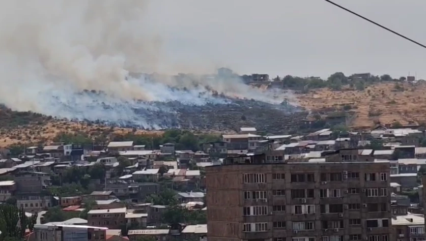 Հրդեհ՝ Երևանի Սարի թաղում