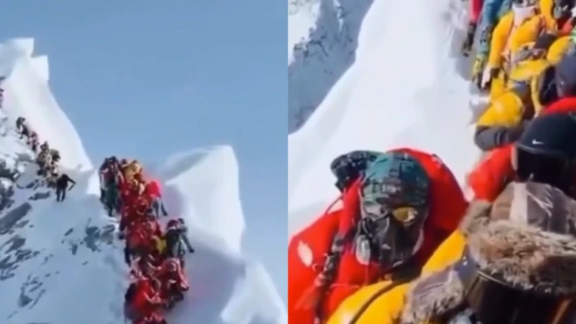 Մոտ 1000 մարդ արգելափակվել է Էվերեստում ձնաբքի պատճառով