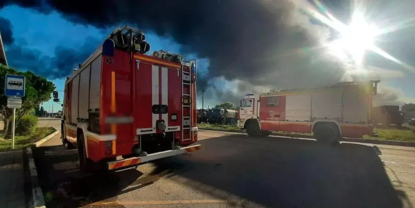 Ուկրաինական ԱԹՍ-ները կրկին  հարձակվել են Թեոդոսիայի նավթամբարի վրա