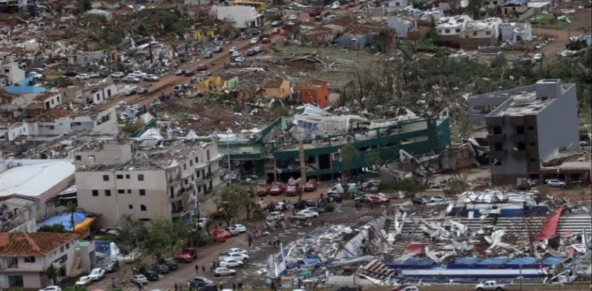 Պտտահողմ՝ 250 կիլոմետր ժամում․ Բրազիլիայի որոշ վայրերում ավերվել է ենթակառուցվածքների 80 տոկոսը