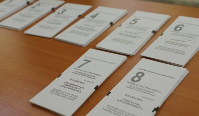 ԿԸՀ-ն հրապարակել է Վաղարշապատի 47 տեղամասից 26-ի արդյունքները