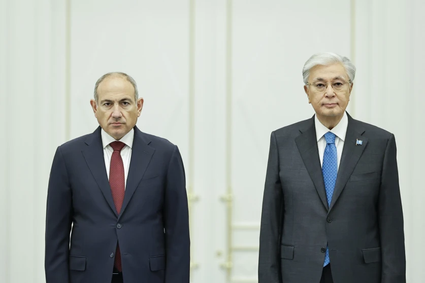 Փաշինյանը և Տոկաևը կարևորել են երկաթուղով Ղազախստանից Հայաստան ցորենի ներկրման փաստը