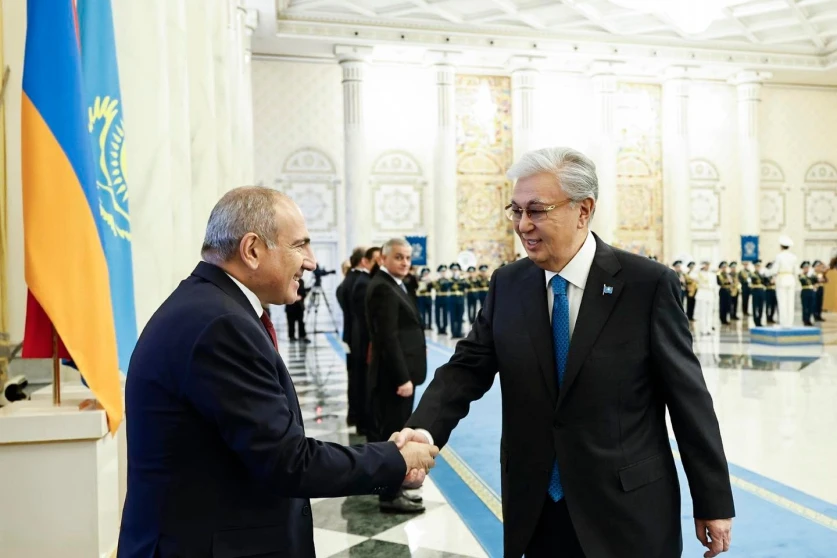 Փաշինյանը և Տոկաևն ընդունել են համատեղ հայտարարություն