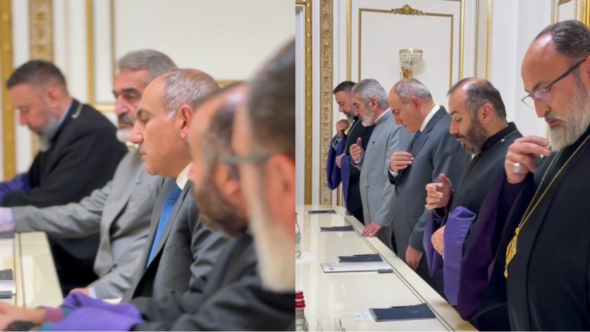 Փաշինյանը հանդիպում է ունեցել մի խումբ եպիսկոպոսների հետ