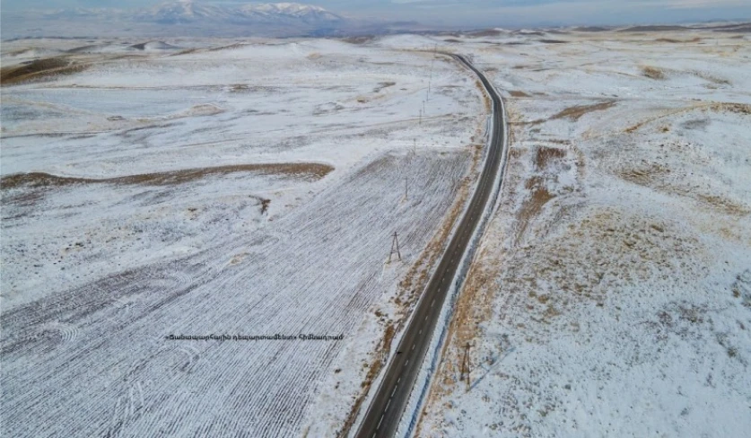 Արարատի մարզում և «Մեղրու սար» կոչվող հատվածում մառախուղ է. երթևեկել բացառապես ձմեռային անվադողերով