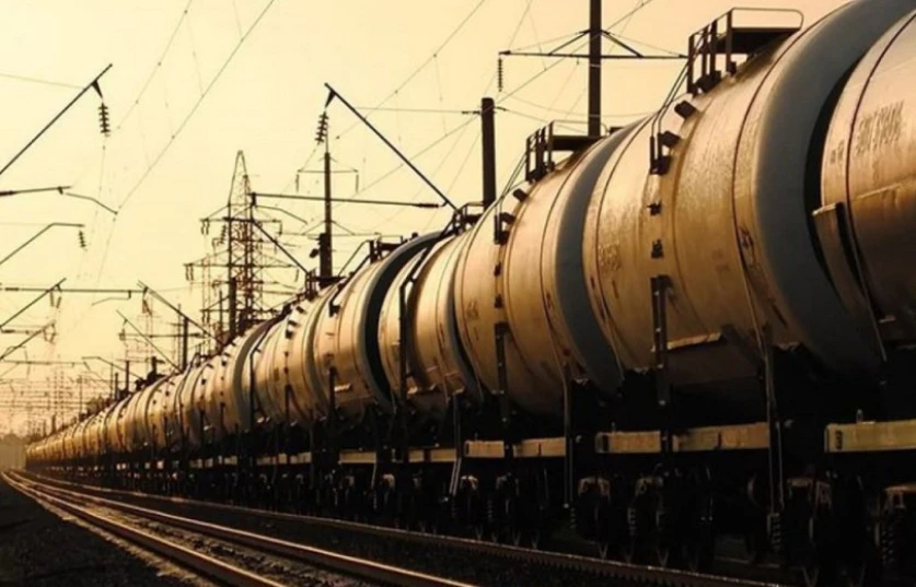 Ադրբեջանական բենզինով բեռնված գնացքը ժամանել է Հայաստանի «Այրում» կայարան