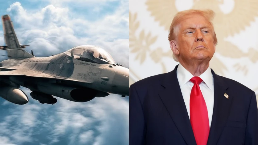 F-16 կործանիչը որսացել Է Թրամփի նստավայրին մոտեցած ինքնաթիռը