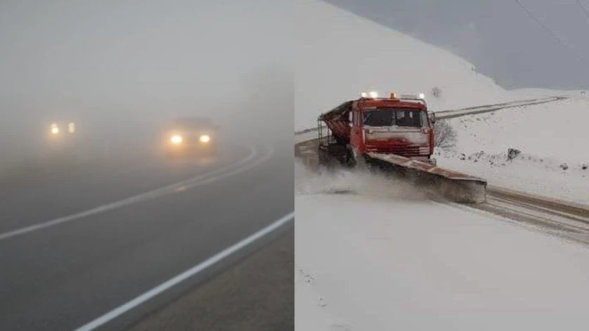 Գորիսում մառախուղ է, Սպիտակի ոլորանները փակ են. իրավիճակը ՀՀ ճանապարհներին