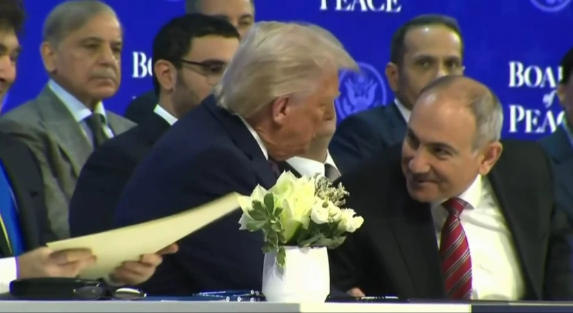 Նիկոլ Փաշինյանը ստորագրել է «Խաղաղության խորհրդի» կանոնադրությունը