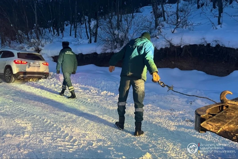 Փրկարարներն արգելափակումից դուրս են բերել 245 տրանսպորտային միջոց