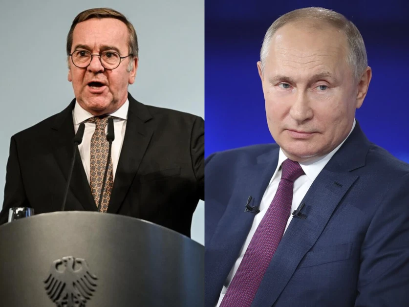 Գերմանիայի պաշտպանության նախարարը մեղադրել է Պուտինին Ուկրաինայի քաղաքացիական բնակչությանը ահաբեկելու մեջ