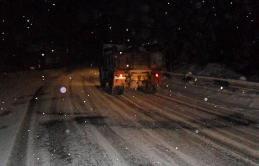 Ձյուն և ձնախառն անձրև. իրավիճակը Հայաստանի ավտոճանապարհներին