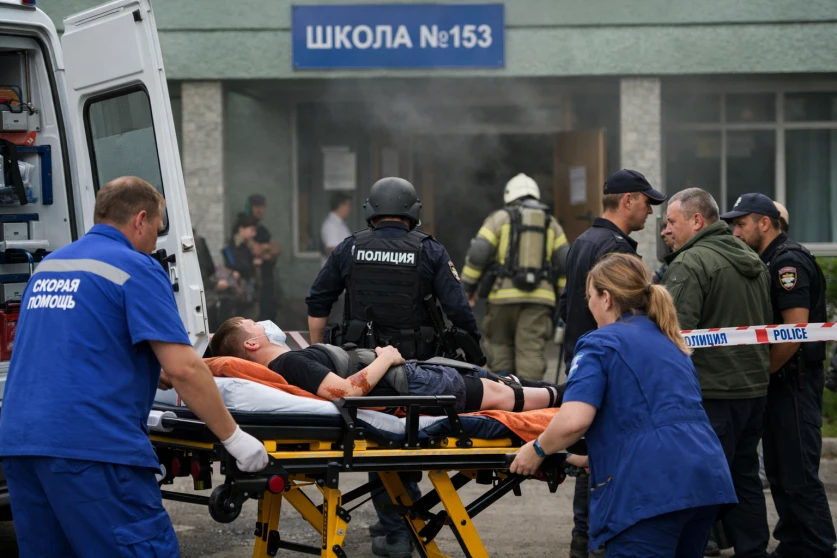 18+ ԼՈՒՍԱՆԿԱՐ․ աշակերտուհին հարձակվել է դպրոցականների վրա, բենզին լցրել նրանցից մեկի վրա ու հրկիզել․Կրասնոյարսկ