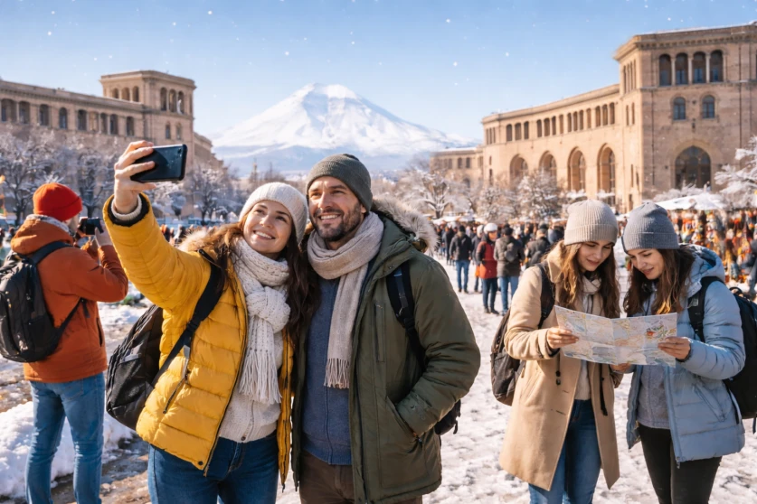 2026 թ. հունվարն ամենամեծ զբոսաշրջային հոսքը ցուցաբերած ամիսն է Հայաստանում