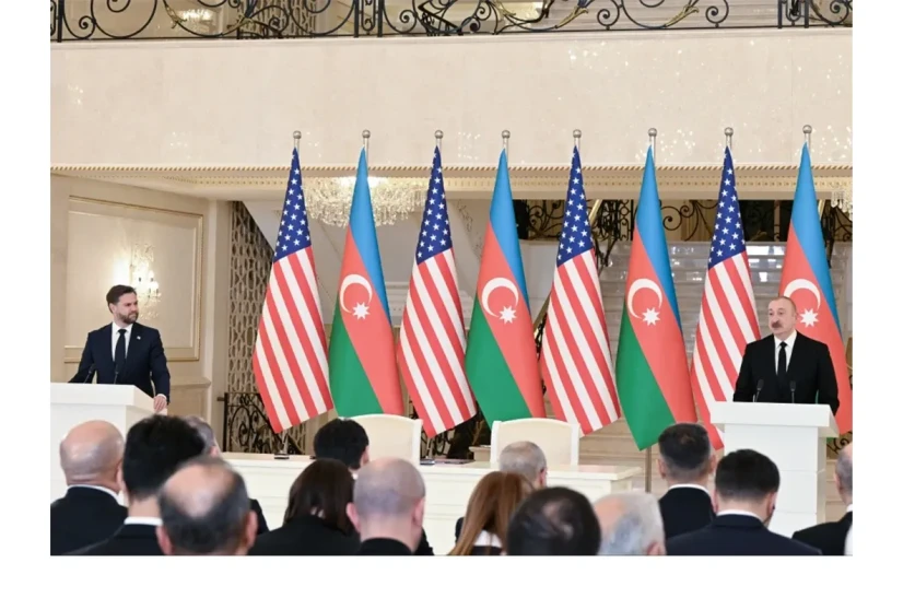 Իլհամ Ալիևը և Ջեյ Դի Վենսը Բաքվում ստորագրել են Ռազմավարական գործընկերության կանոնադրությունը