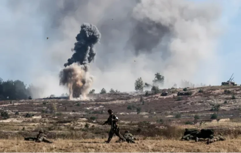 Ուկրաինացիները վարժանքի ժամանակ «ոչնչացրել» են ՆԱՏՕ-ի երկու գումարտակ