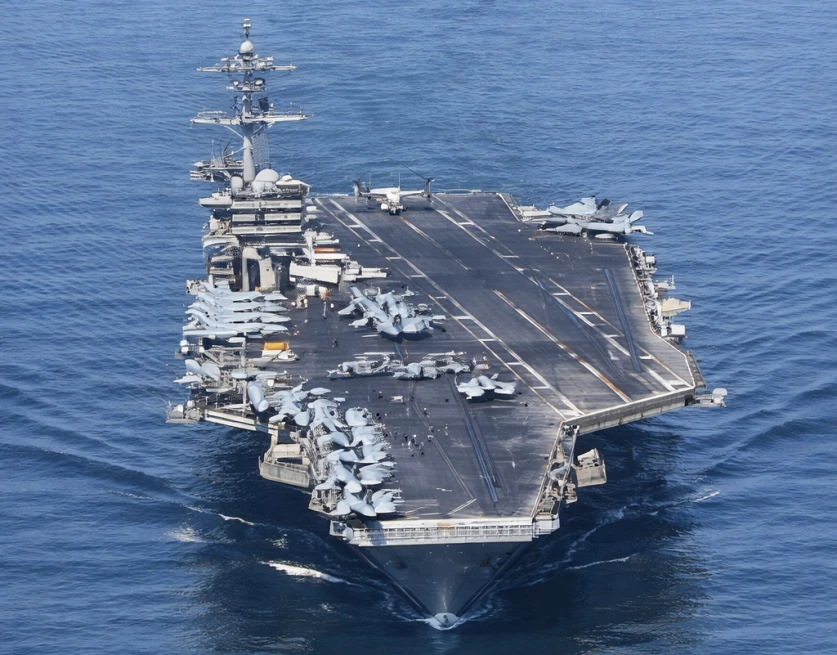 Թրամփը հրապարակել է երկրի ամենամեծ ավիակրի լուսանկարը