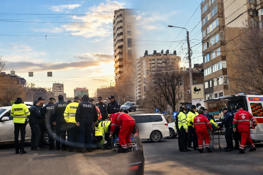 ՏԵՍԱՆՅՈՒԹ․ Ծառայություն իրականացնող պարեկը վրաերթի է ենթարկվել․ ՆԳՆ