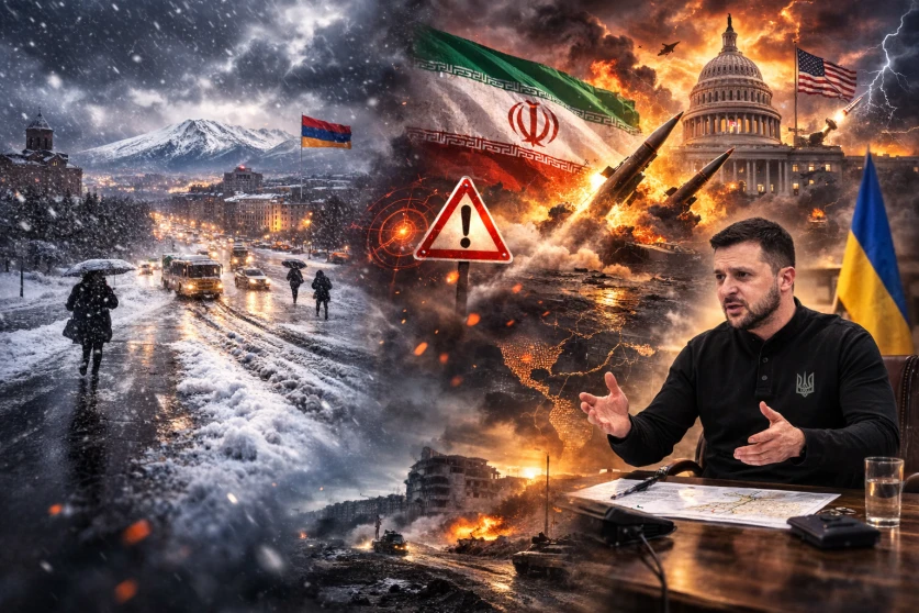 Լուրերը մեկ տողով. Հայաստանում ջերմաստիճանը կնվազի, նոր լարվածություն՝ ԱՄՆ-Իրան հարաբերություններում