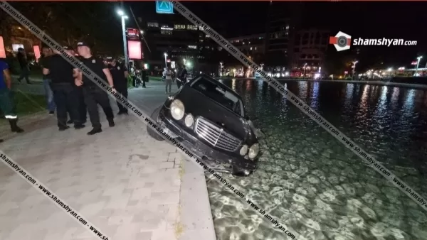 Արտակարգ դեպք Երևանում. 30-ամյա վարորդը մեքենայով հայտնվել է Կարապի լճում
