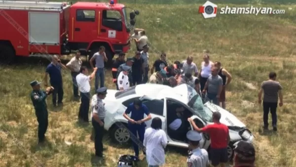 Ավտովթար` Սյունիքի մարզում. Միմյանց երկու մեքենաներ են բախվել. Shamshyan.com 