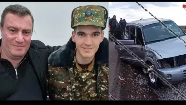 Արտակ Հովհաննիսյանի՝ ՊՆ-ին նվիրած մեքենան վթարի է ենթարկվել
