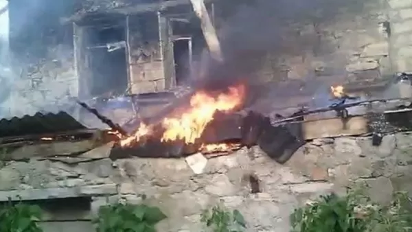 Տավուշի մարզում ամբողջությամբ այրվել է երկհարկանի տան որոշ հատվածը