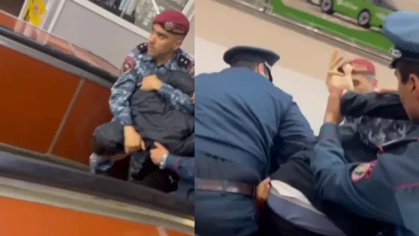 ՏԵՍԱՆՅՈՒԹ․ Ինչպես են ոստիկանները բերման ենթարկում մետրոյի ակցիայի մասնակիցներին