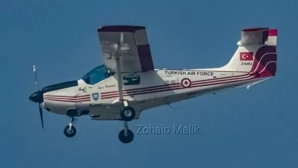 Պակիստանում երևացել է Թուրքիայի դրոշով Super Mushshak ուսումնական ինքնաթիռ. razm.info