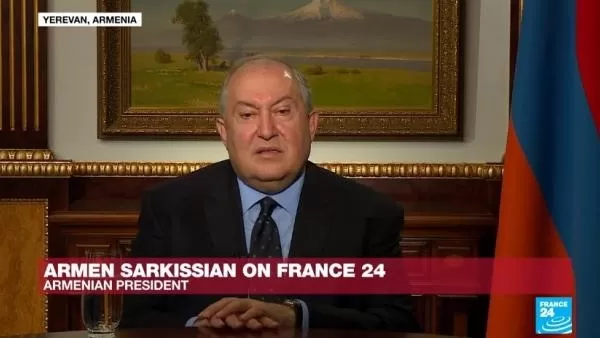 Հայաստանը, ինչպես և ողջ աշխարհի հայերը, այդ թվում նաև Ֆրանսիայի, աջակցում են ԼՂ-ին. Սարգսյանի հարցազրույցը՝ France 24-ին