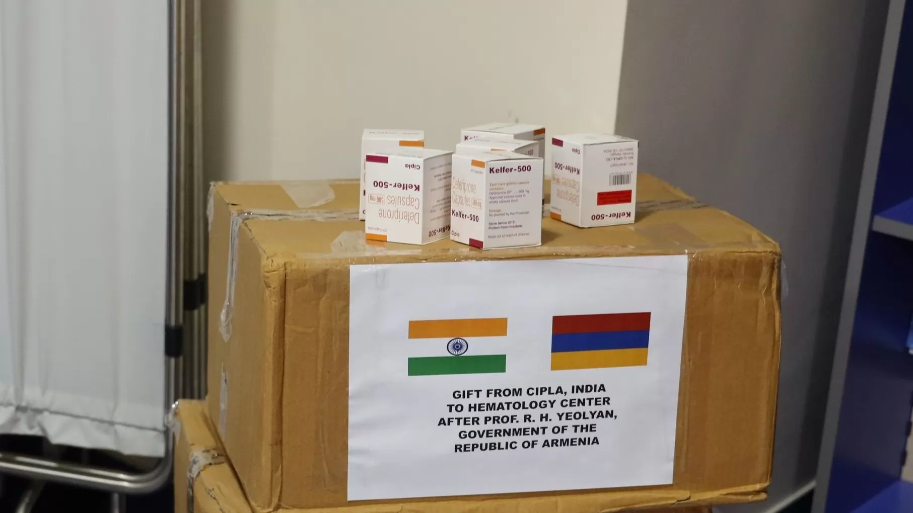 Հնդկաստանը թանկարժեք դեղամիջոցի նոր խմբաքանակ է տրամադրել Հայաստանին