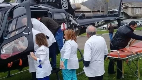 Ուղղաթիռով Գորիսից Երևան տեղափոխված երեխայի վիճակը բժիշկները գնահատում են ծանր