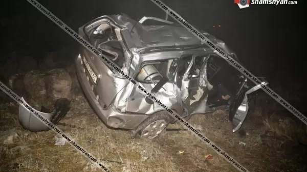 22-ամյա վարորդը իր Opel-ով վթարի է ենթարկվել ու հայտնվել ձորում