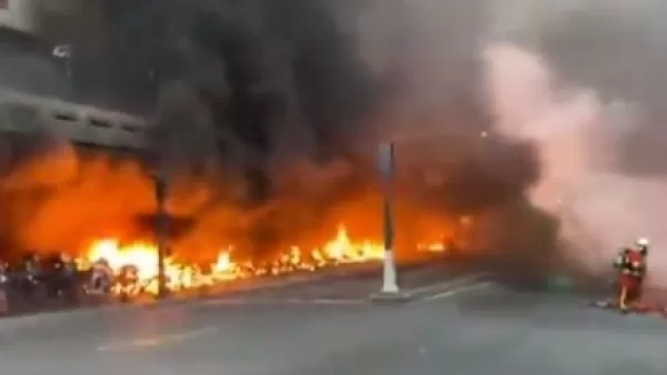 ՏԵՍԱՆՅՈՒԹ. Փարիզում այրվում է Լիոնի երկաթուղային կայարանը 
