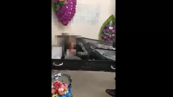 ՏԵՍԱՆՅՈՒԹ. Ռուսաստանում հարբած «կոմս Դրակուլան» կոտրել է խանութի պատուհանը և քնել դագաղի մեջ