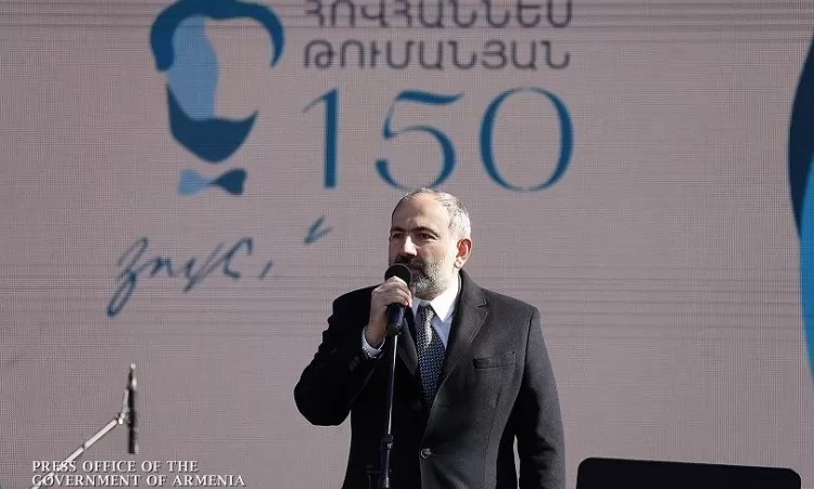 Իրավունք եմ վերապահում Թումանյանի անունից ասել հայ ժողովրդին՝ վեր կաց և քայլիր. Նիկոլ Փաշինյան