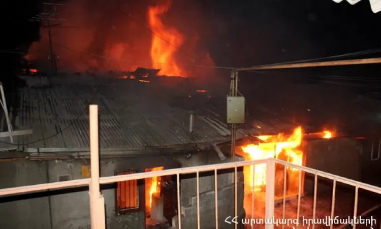 Թռչնաբուծարանի մոտակայքում վագոն-տնակ է այրվել 