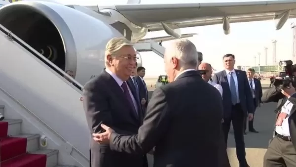 ՏԵՍԱՆՅՈՒԹ. Ղազախստանի նախագահը ժամանեց Երևան