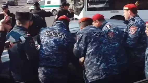 Երևանում անհնազանդության ակցիայի 66 մասնակից է բերման ենթարկվել